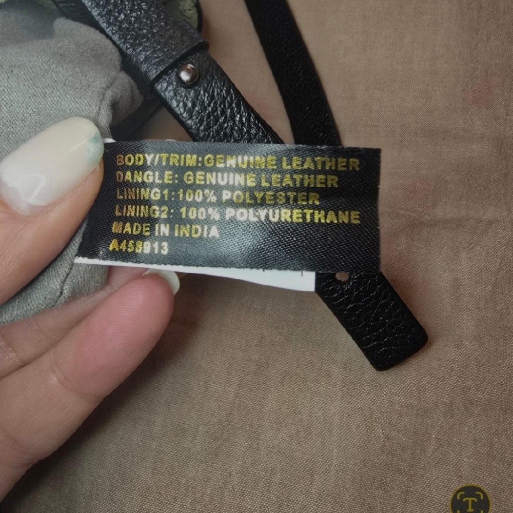 NWOT Vince Camuto army/sage green leather - Picture 15 of 15